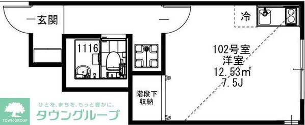 エスカレラ上福岡の物件間取画像